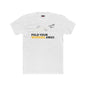 Paper Plane Tee — "Fold Your Worries Away" Cotton Crew Shirt