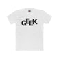“Geek” Interlock Tee — Bold Style for Sharp Thinkers