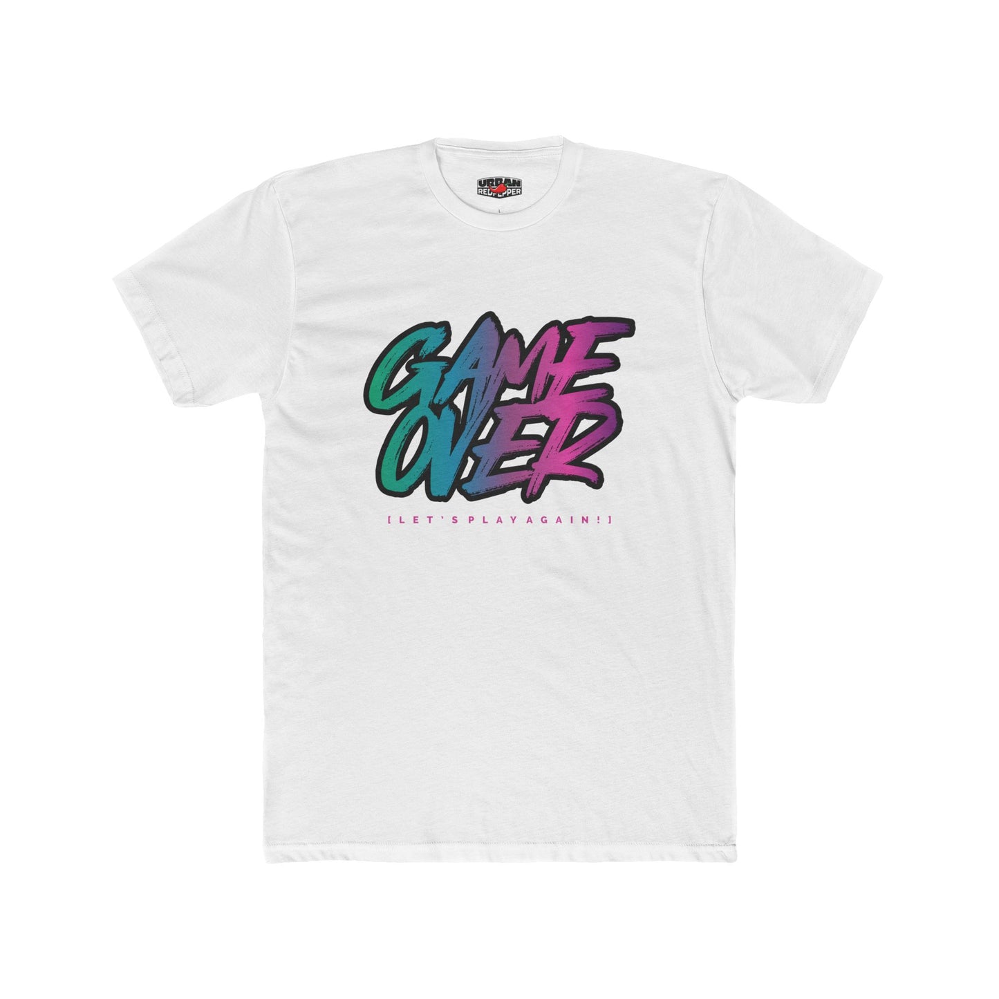 Game Over Tee — Retro Neon Graphic T‑Shirt