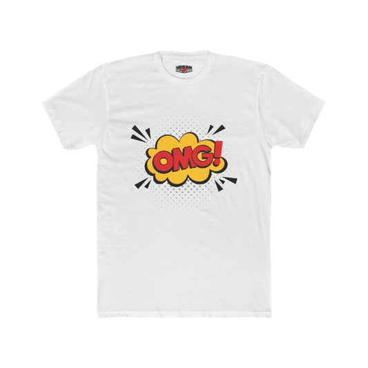 OMG! Pop Art Graphic Tee — Retro Comic Explosion T-Shirt