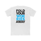 Origami Dove Tee — “Fold Your Worries Away” Graphic T-Shirt