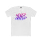 Never Give Up Tee — Motivational Retro Script Cotton T-Shirt