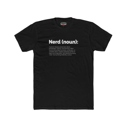 Nerd (noun) Definition T‑Shirt — Funny Geek Definition Tee for Gamers & Coders