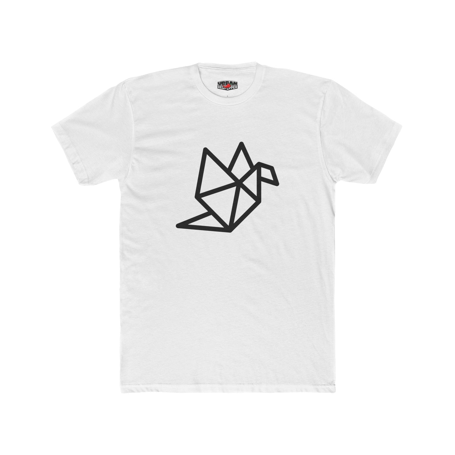 Origami Dove Tee — “Fold Your Worries Away” Graphic T-Shirt