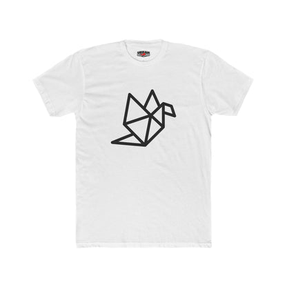 Origami Dove Tee — “Fold Your Worries Away” Graphic T-Shirt