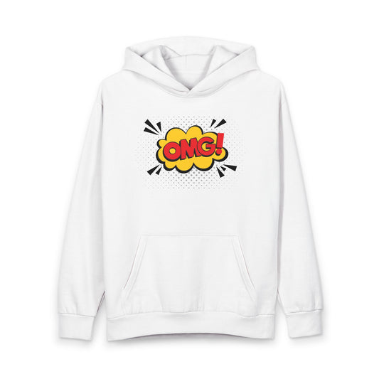 OMG! Pop Art Hoodie - Retro Comic Graphic Pullover